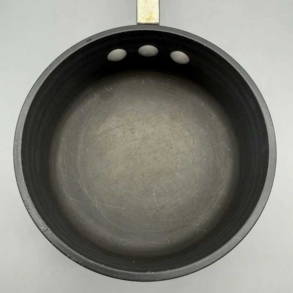 Commercial Aluminum Cookware Co 1 Qt Saucepan #5001 Lid #305 USA Vintage Pot